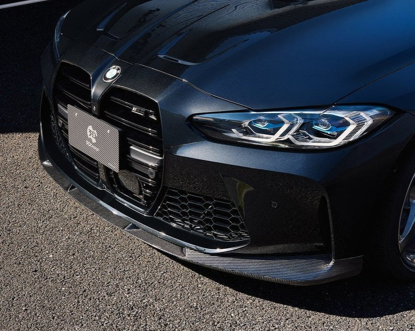 3D Design BMW G80 M3 / G82 M4 Carbon Fiber Front Lip-Exterior-Silicon Valley Bimmer
