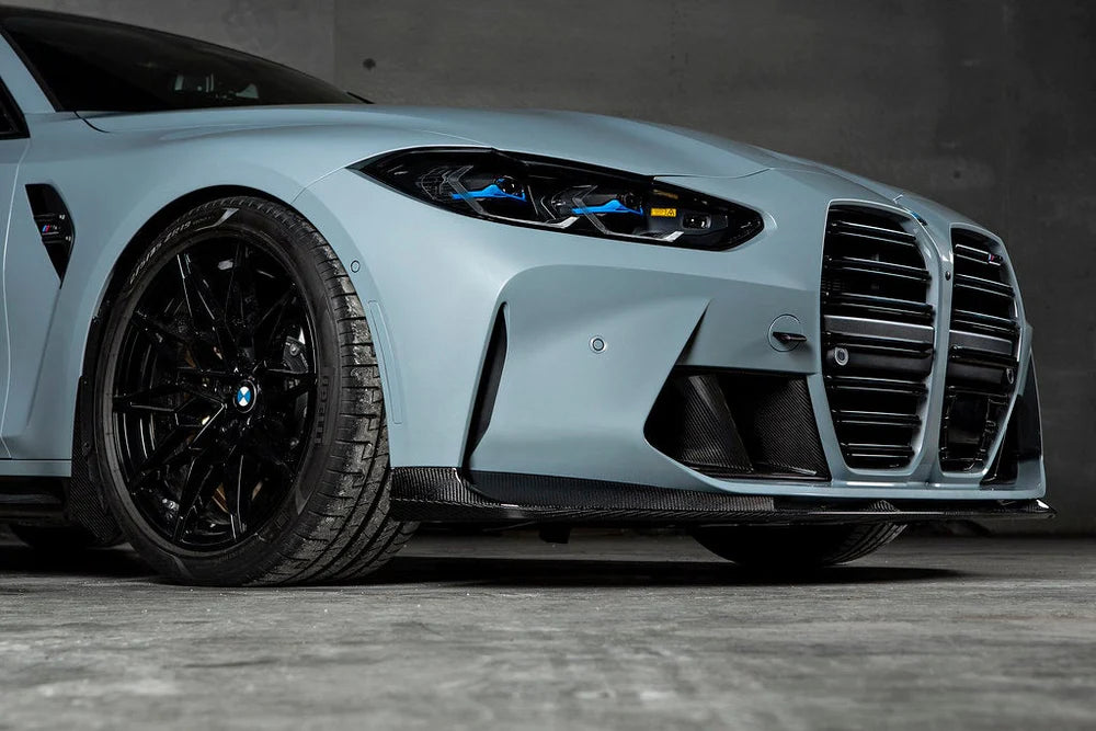 3D Design BMW G80 M3 / G82 M4 Carbon Fiber Front Lip-Exterior-Silicon Valley Bimmer