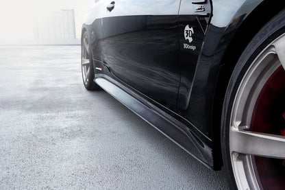 3D Design BMW G80 M3 / G82 M4 Carbon Side Skirt Set-Exterior-Silicon Valley Bimmer
