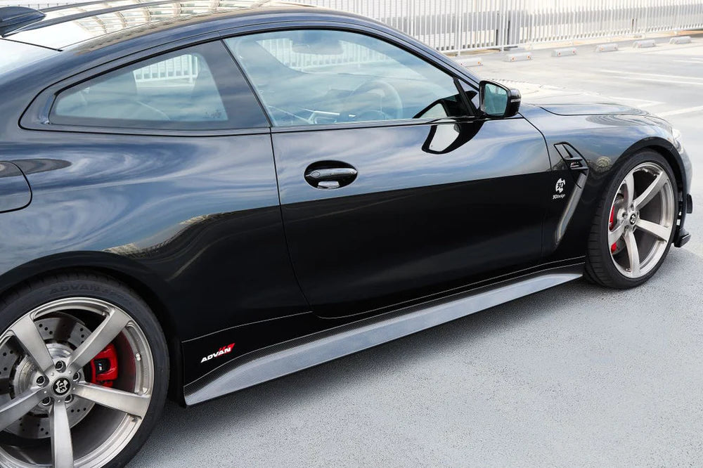 3D Design BMW G80 M3 / G82 M4 Carbon Side Skirt Set-Exterior-Silicon Valley Bimmer