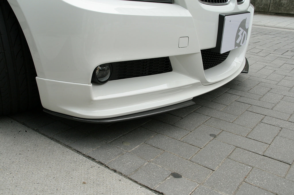 3D Design E90 / E91 3-Series M-Sport Carbon Under Splitter Set-Exterior-Silicon Valley Bimmer