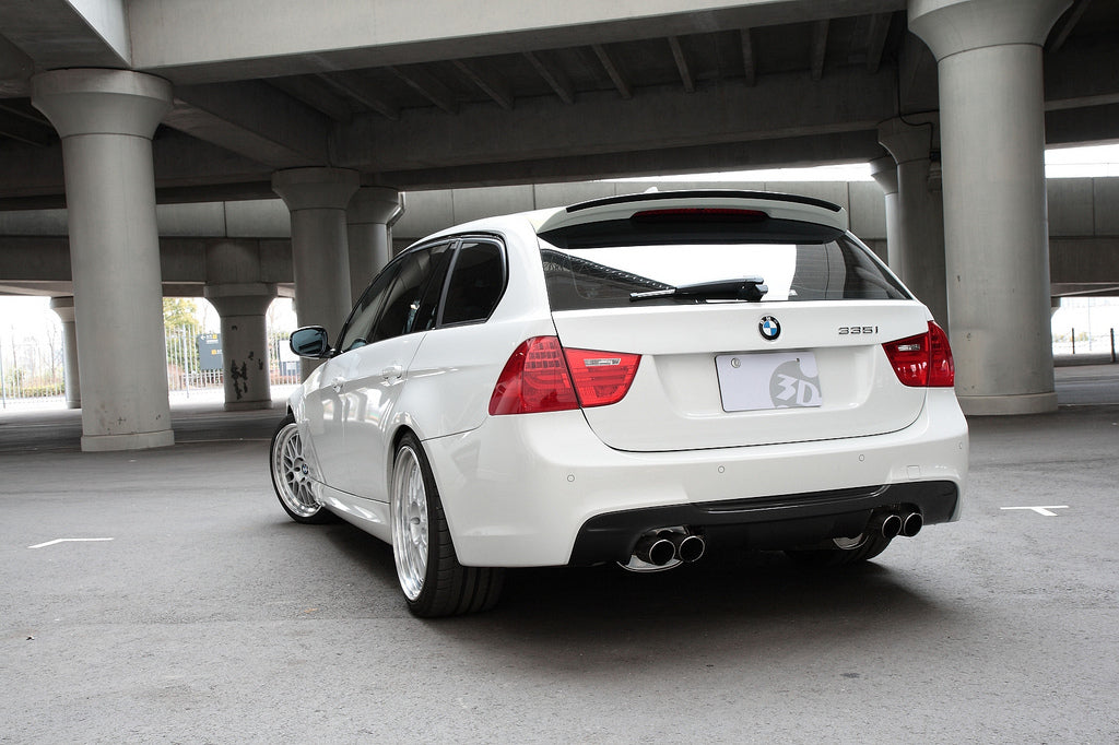 3D Design E91 3-Series Roof Spoiler-Exterior-Silicon Valley Bimmer