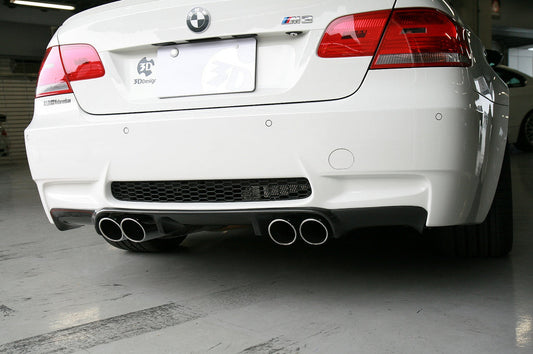 3D Design E92 / E93 M3 Carbon Rear Diffuser-Exterior-Silicon Valley Bimmer