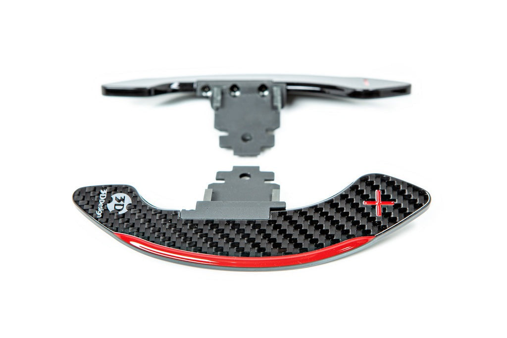 3D Design F-Chassis Carbon Shift Paddle Set - DCT-Interior-Silicon Valley Bimmer