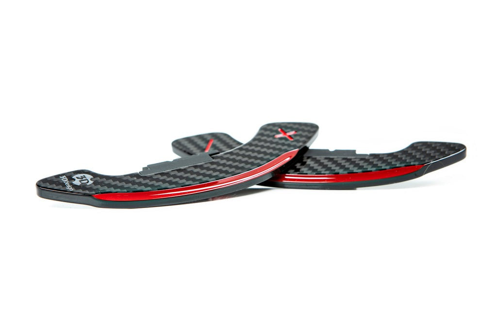 3D Design F-Chassis Carbon Shift Paddle Set - DCT-Interior-Silicon Valley Bimmer