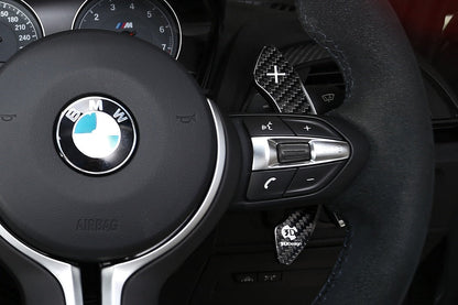 3D Design F-Chassis Carbon Shift Paddle Set - DCT-Interior-Silicon Valley Bimmer