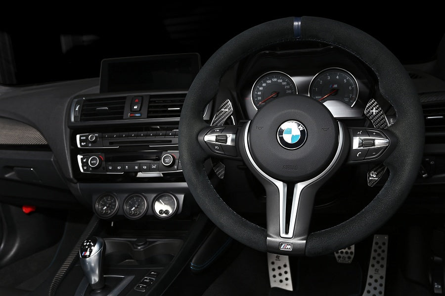 3D Design F-Chassis Carbon Shift Paddle Set - DCT-Interior-Silicon Valley Bimmer