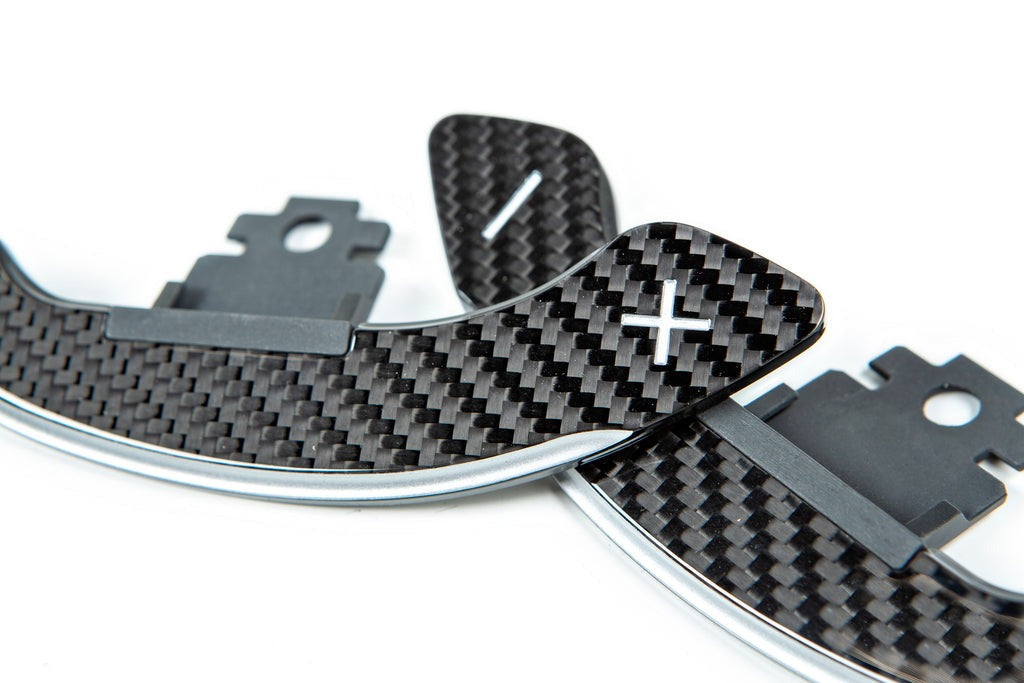 3D Design F-Chassis Carbon Shift Paddle Set - DCT-Interior-Silicon Valley Bimmer