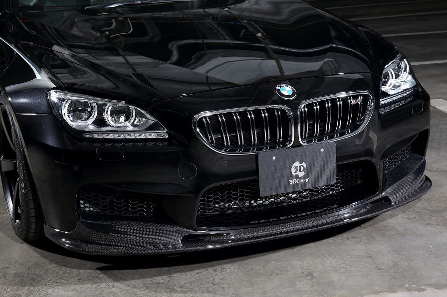 3D Design F06 / F12 / F13 M6 Carbon Front Lip-Exterior-Silicon Valley Bimmer