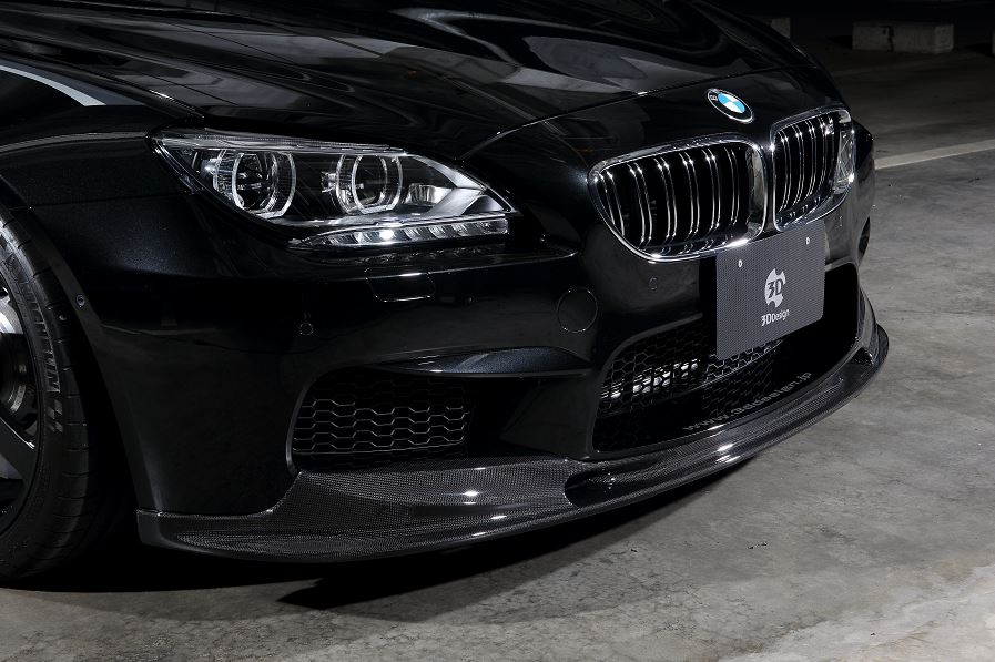 3D Design F06 / F12 / F13 M6 Carbon Front Lip-Exterior-Silicon Valley Bimmer