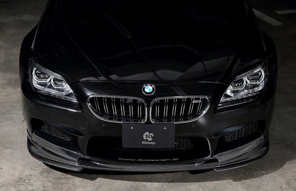3D Design F06 / F12 / F13 M6 Carbon Front Lip-Exterior-Silicon Valley Bimmer