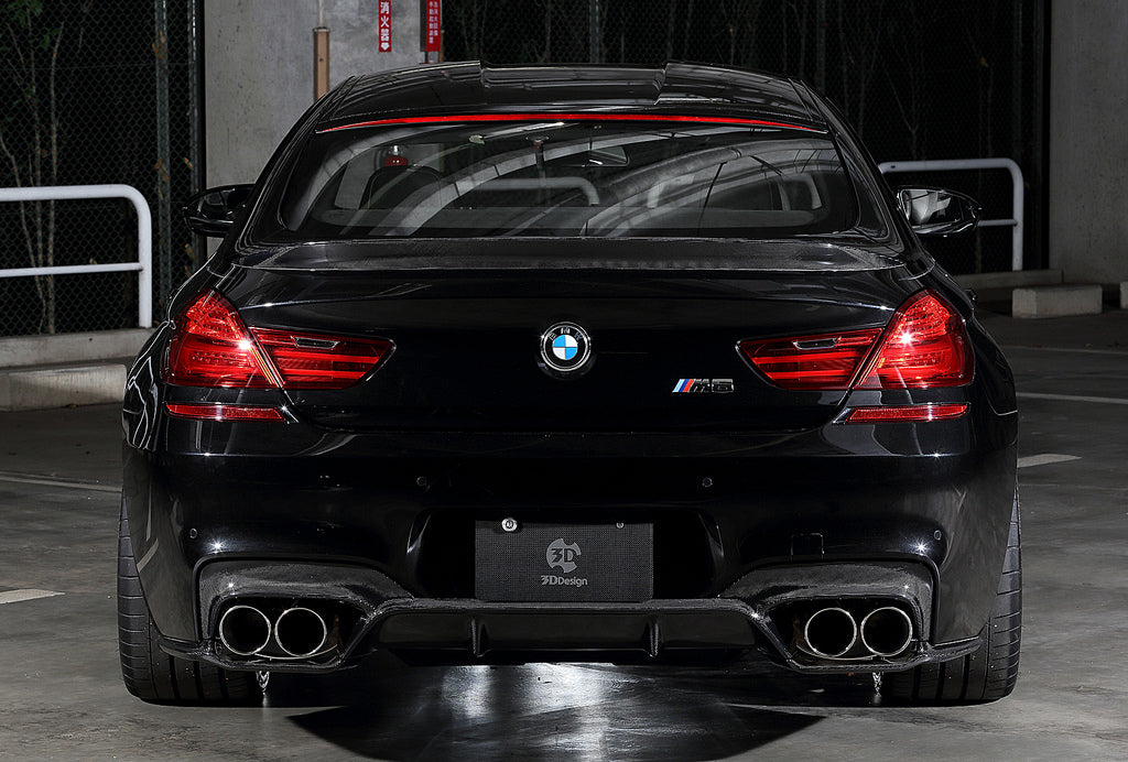 3D Design F06 / F12 / F13 M6 Carbon Rear Diffuser-Exterior-Silicon Valley Bimmer