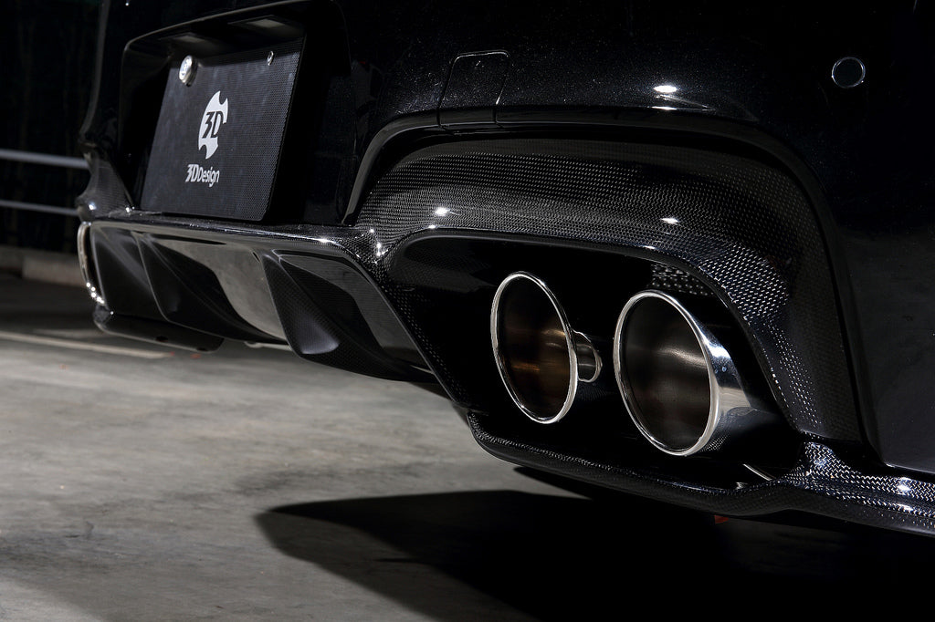3D Design F06 / F12 / F13 M6 Carbon Rear Diffuser-Exterior-Silicon Valley Bimmer