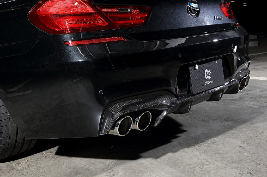 3D Design F06 / F12 / F13 M6 Carbon Rear Diffuser-Exterior-Silicon Valley Bimmer