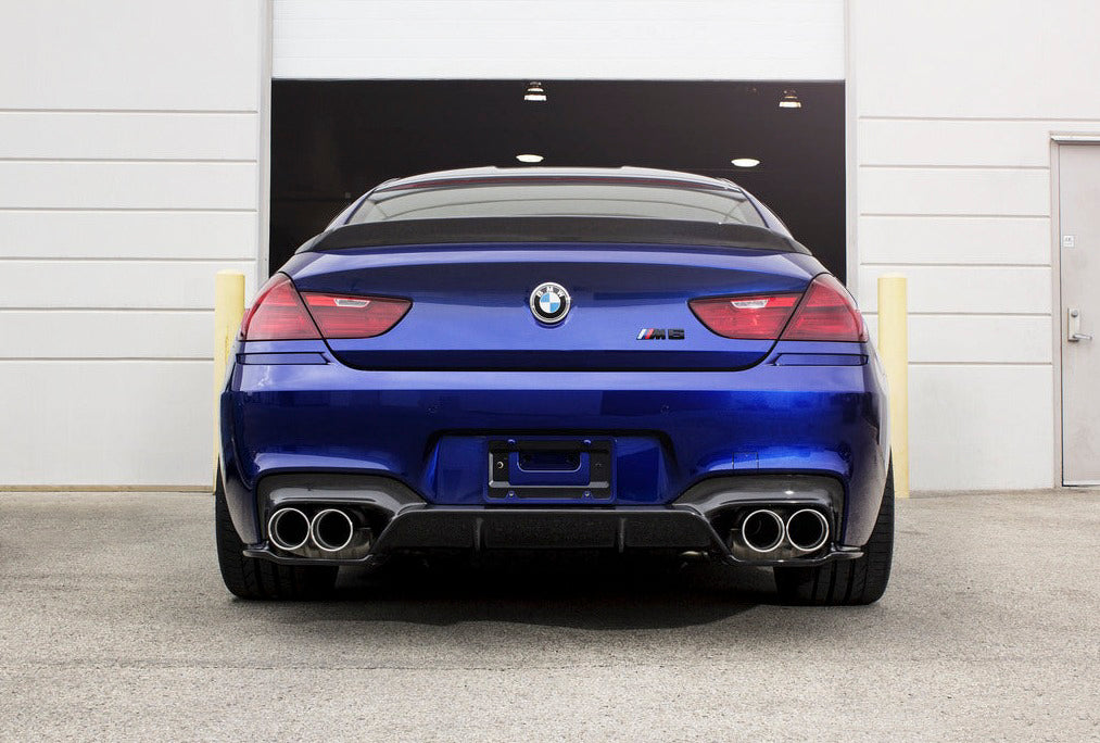 3D Design F06 / F12 / F13 M6 Carbon Rear Under Splitter Set-Exterior-Silicon Valley Bimmer