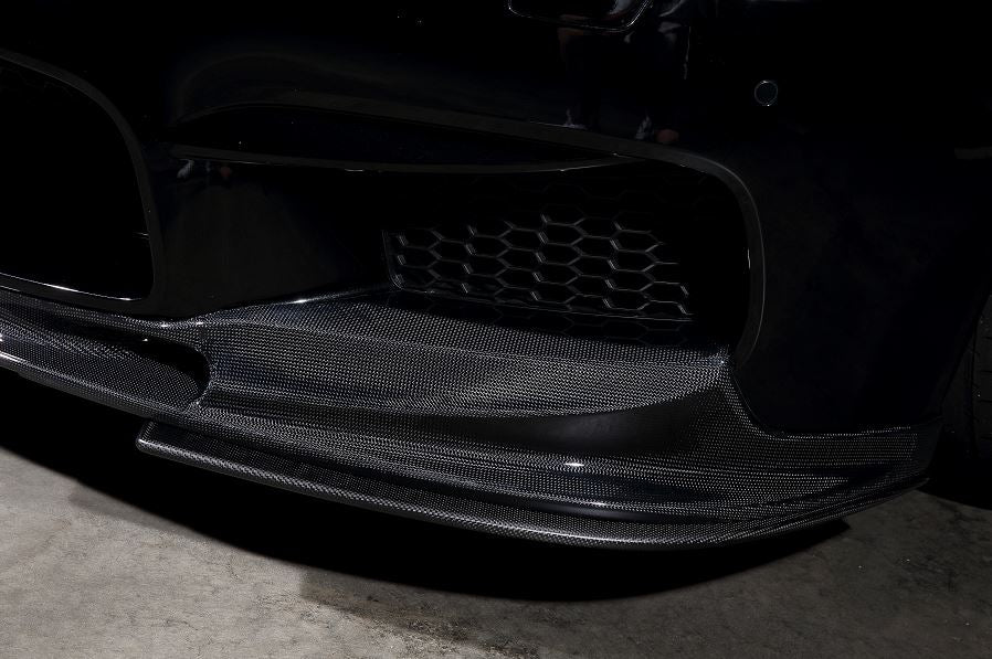 3D Design F06 / F12 / F13 M6 Matte Carbon Under Splitter Set-Exterior-Silicon Valley Bimmer