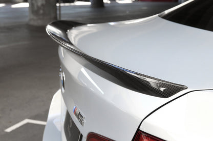 3D Design F10 5-Series Carbon Trunk Spoiler-Exterior-Silicon Valley Bimmer