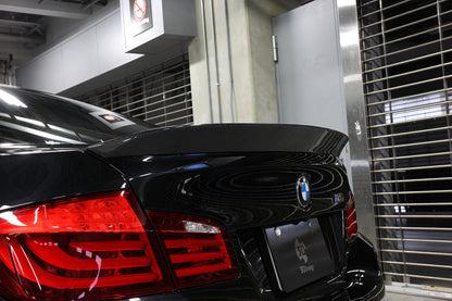 3D Design F10 5-Series Carbon Trunk Spoiler-Exterior-Silicon Valley Bimmer
