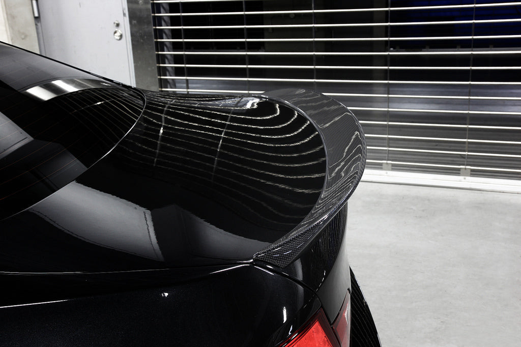 3D Design F10 5-Series Carbon Trunk Spoiler-Exterior-Silicon Valley Bimmer