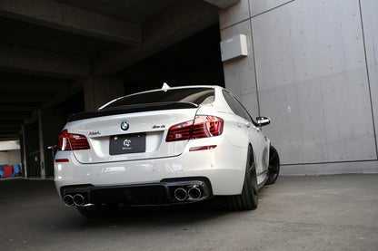 3D Design F10 5-Series Carbon Trunk Spoiler-Exterior-Silicon Valley Bimmer