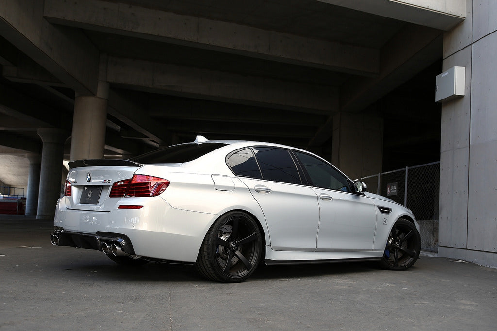 3D Design F10 5-Series Carbon Trunk Spoiler-Exterior-Silicon Valley Bimmer