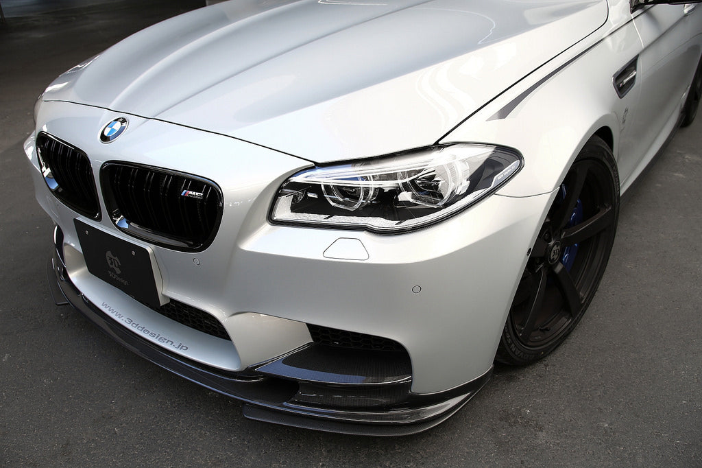 3D Design F10 M5 Carbon Front Lip + Lower Splitter Set-Exterior-Silicon Valley Bimmer