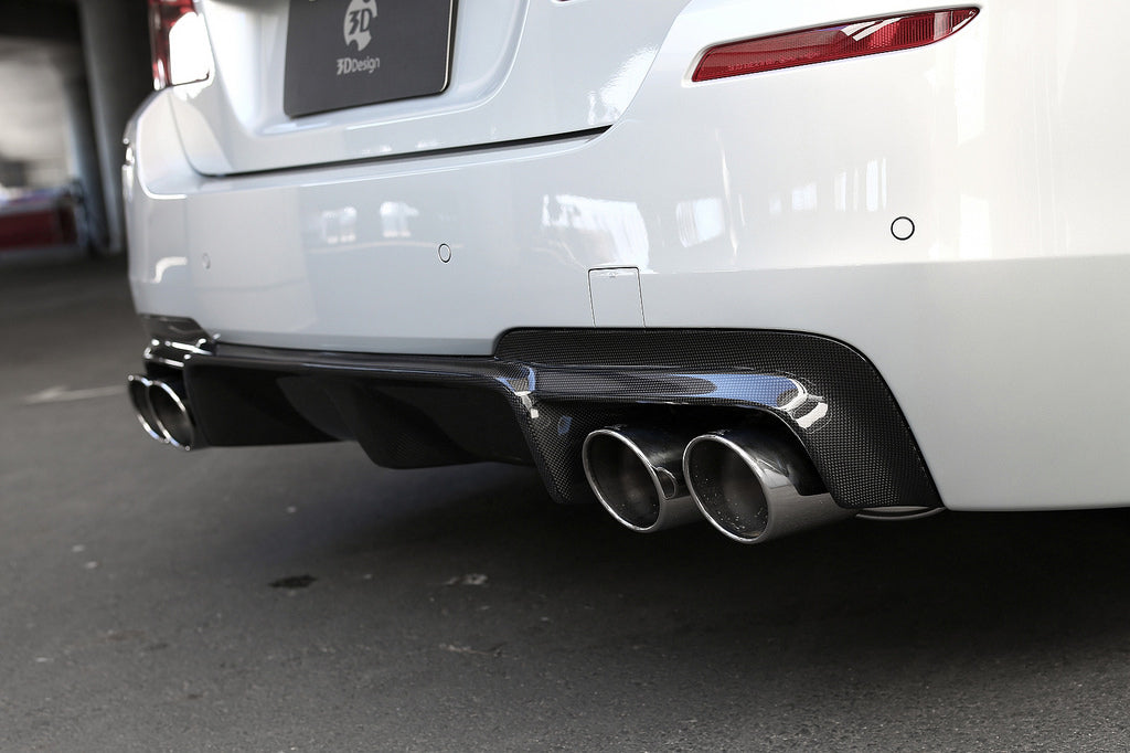 3D Design F10 M5 Carbon Rear Diffuser-Exterior-Silicon Valley Bimmer