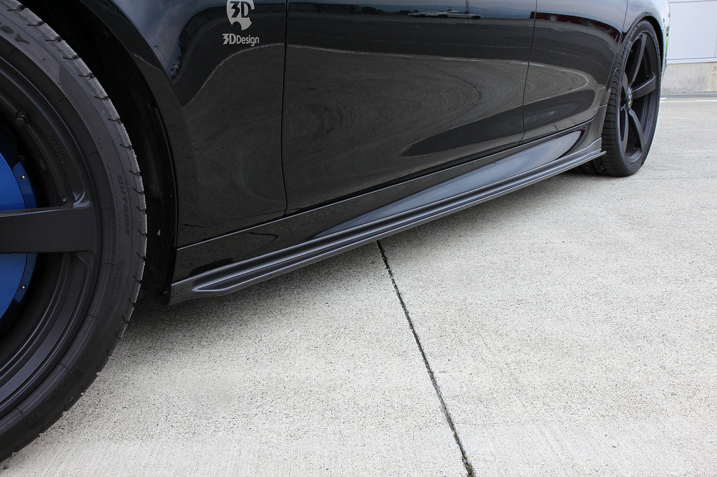 3D Design F10 M5 Carbon Side Skirt Set-Exterior-Silicon Valley Bimmer