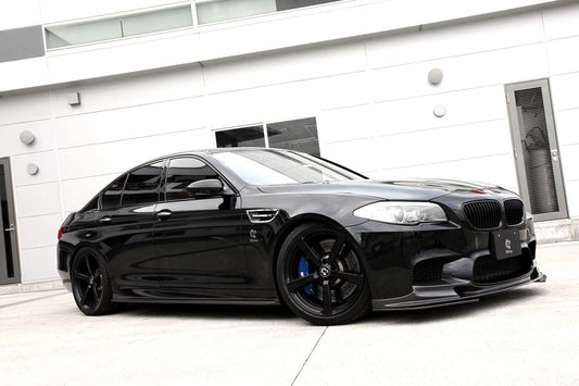 3D Design F10 M5 Matte Carbon Under Splitter Set-Exterior-Silicon Valley Bimmer