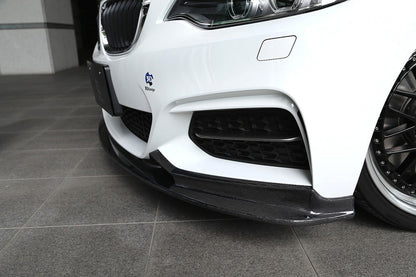 3D Design F22 2-Series M-Sport Carbon Front Lip-Exterior-Silicon Valley Bimmer