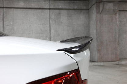 3D Design F30 3-Series Carbon Trunk Spoiler-Exterior-Silicon Valley Bimmer