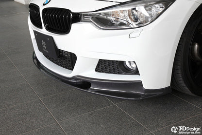 3D Design F30 / F31 3-Series M-Sport Carbon Front Lip-Exterior-Silicon Valley Bimmer