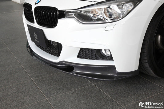 3D Design F30 / F31 3-Series M-Sport Carbon Front Lip-Exterior-Silicon Valley Bimmer