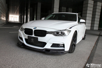 3D Design F30 / F31 3-Series M-Sport Carbon Front Lip-Exterior-Silicon Valley Bimmer
