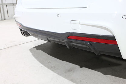 3D Design F30 / F31 3-Series M-Sport Carbon Rear Diffuser-Exterior-Silicon Valley Bimmer