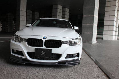 3D Design F30 / F31 3-Series M-Sport Carbon Under Splitter Set-Exterior-Silicon Valley Bimmer