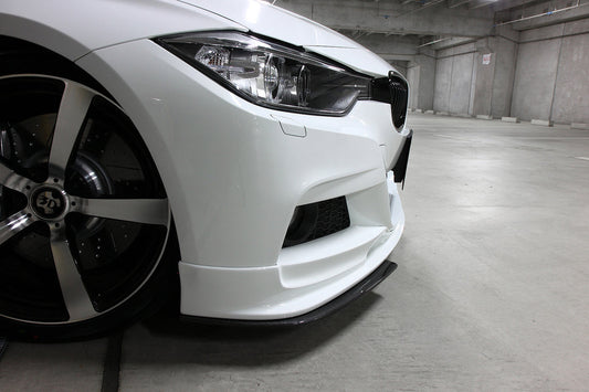 3D Design F30 / F31 3-Series M-Sport Front Lip-Exterior-Silicon Valley Bimmer