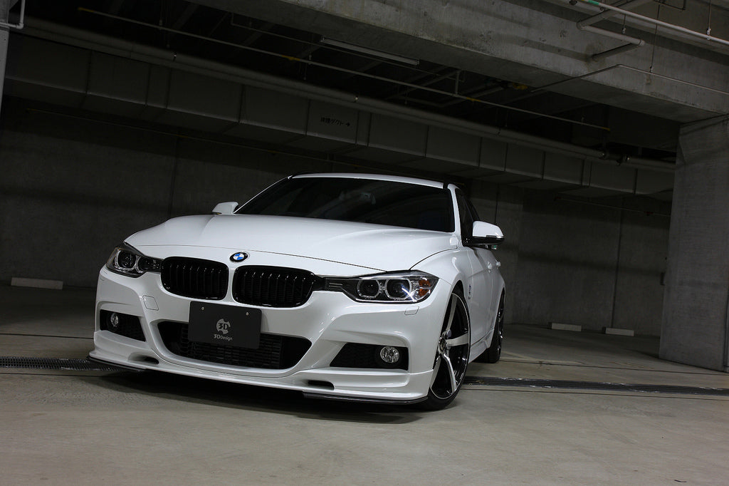 3D Design F30 / F31 3-Series M-Sport Front Lip-Exterior-Silicon Valley Bimmer