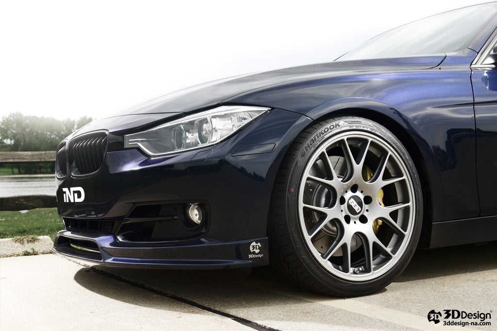3D Design F30 / F31 3-Series Sport Front Lip-Exterior-Silicon Valley Bimmer