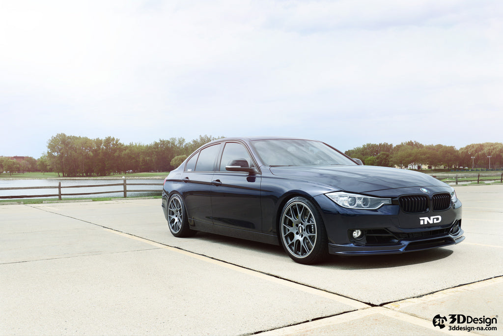 3D Design F30 / F31 3-Series Sport Front Lip-Exterior-Silicon Valley Bimmer