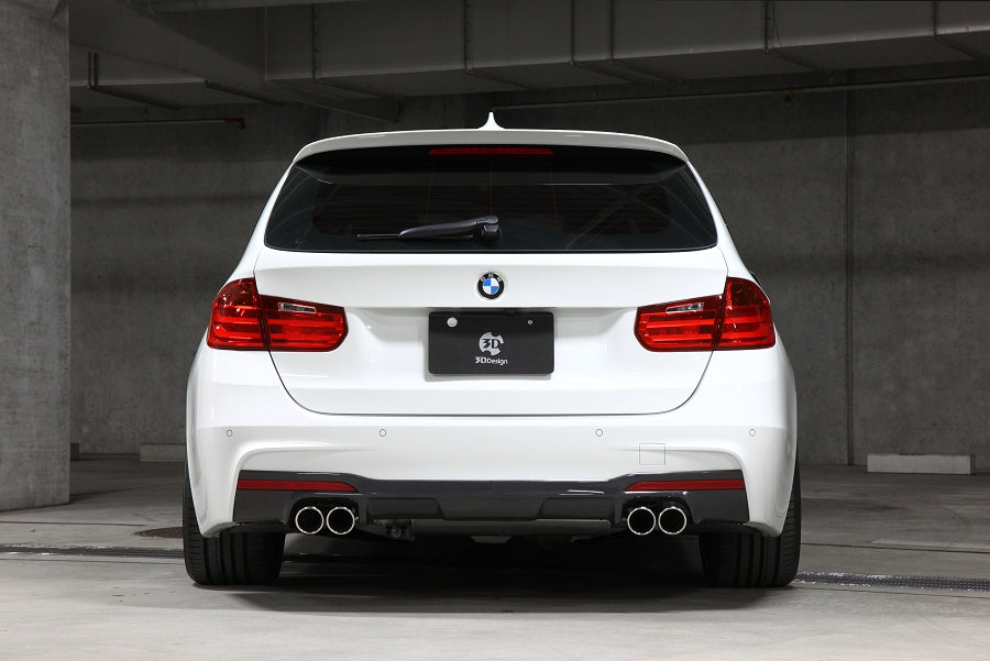 3D Design F31 3-Series Roof Spoiler-Exterior-Silicon Valley Bimmer