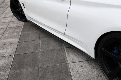 3D Design F32 4-Series M-Sport Carbon Side Skirt Set-Exterior-Silicon Valley Bimmer