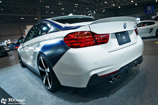 3D Design F32 4-Series Trunk Spoiler-Exterior-Silicon Valley Bimmer