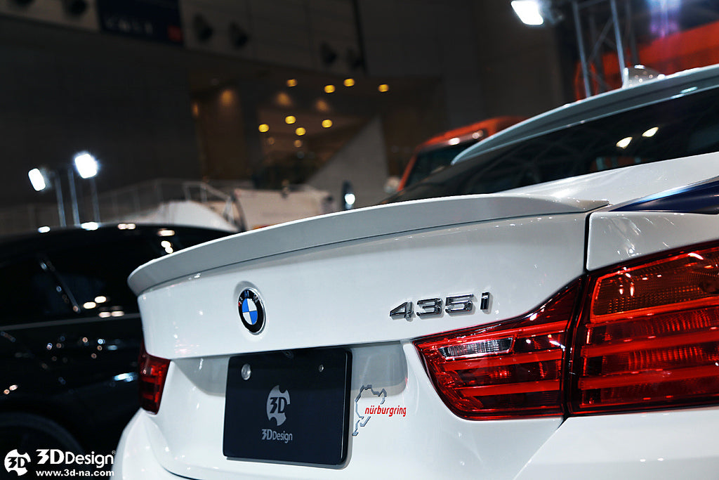 3D Design F32 4-Series Trunk Spoiler-Exterior-Silicon Valley Bimmer