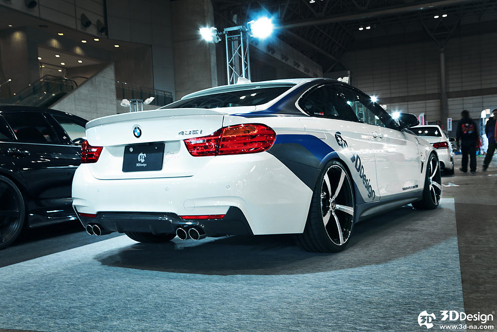 3D Design F32 4-Series Trunk Spoiler-Exterior-Silicon Valley Bimmer