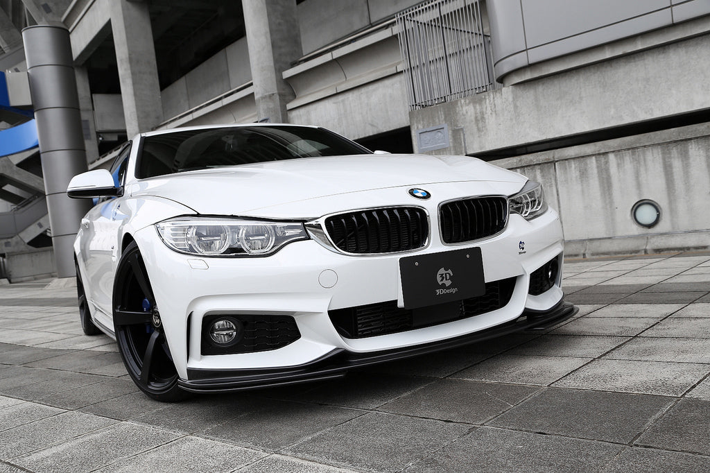3D Design F32 / F36 4-Series M-Sport Carbon Front Lip-Exterior-Silicon Valley Bimmer