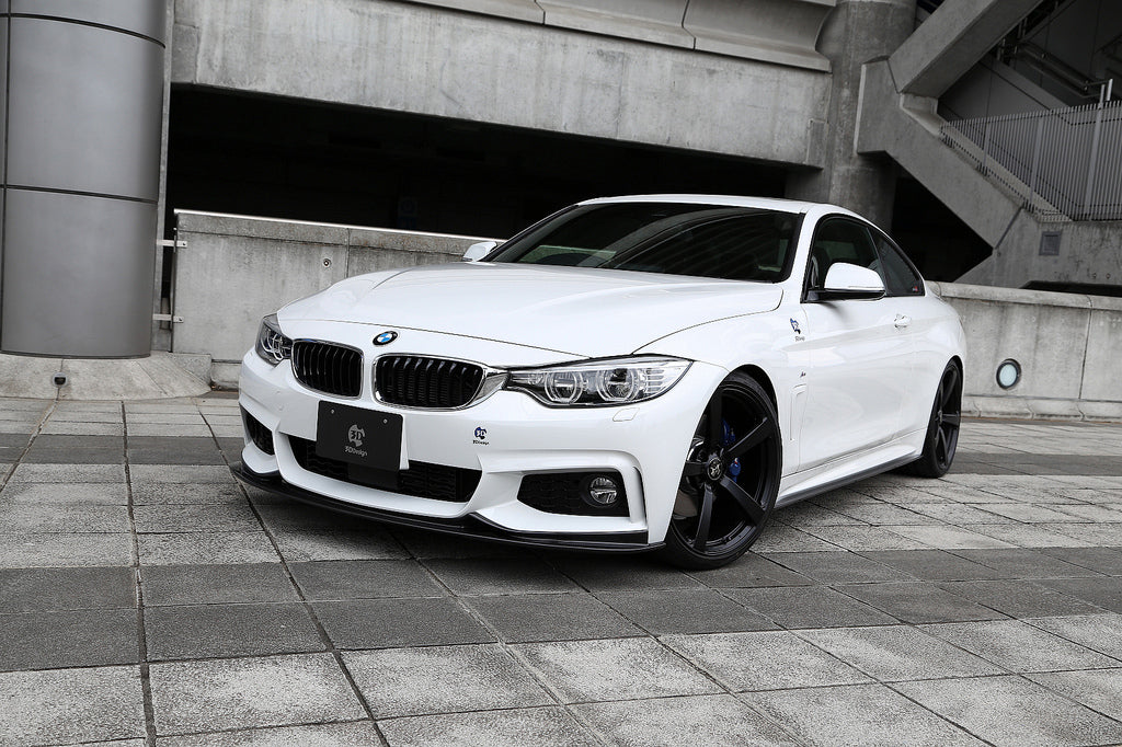 3D Design F32 / F36 4-Series M-Sport Carbon Front Lip-Exterior-Silicon Valley Bimmer