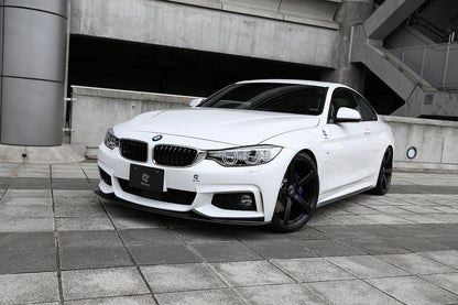 3D Design F32 / F36 4-Series M-Sport Carbon Front Lip-Exterior-Silicon Valley Bimmer