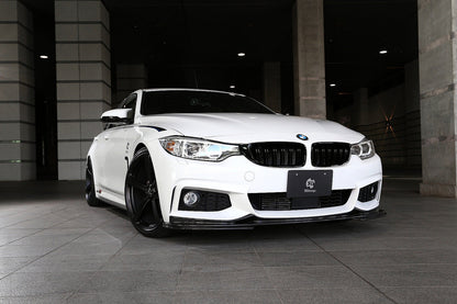 3D Design F32 / F36 4-Series M-Sport Carbon Front Lip-Exterior-Silicon Valley Bimmer