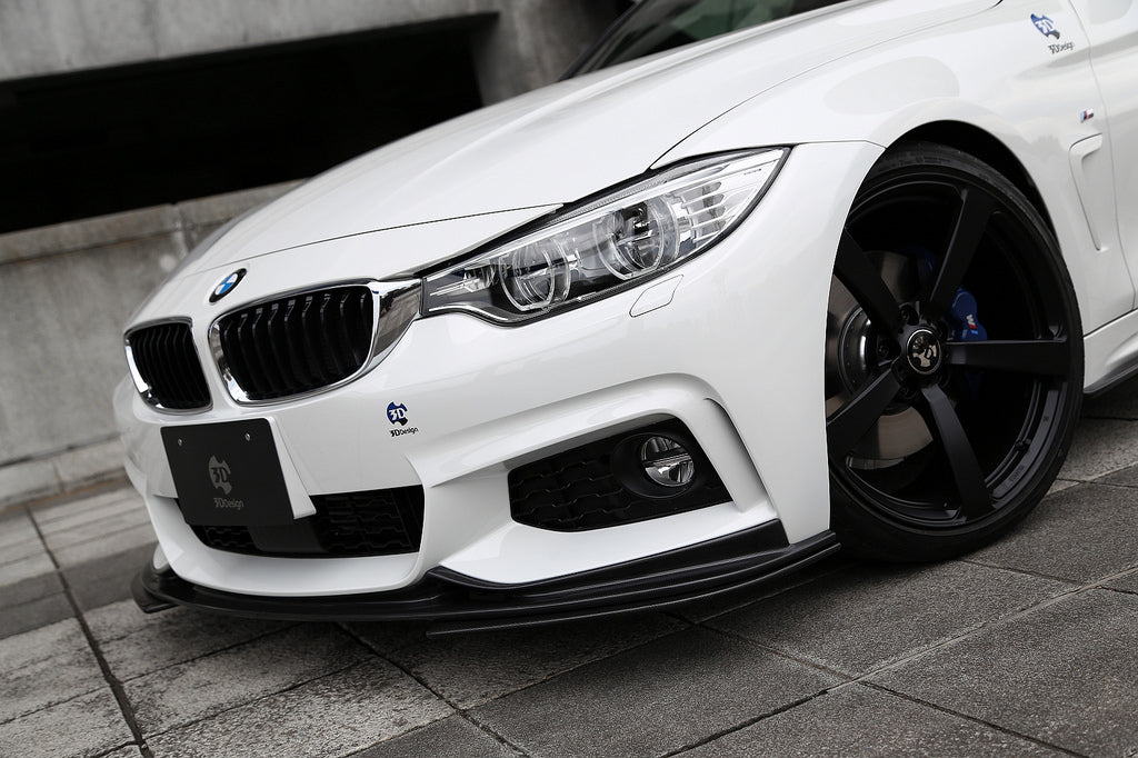 3D Design F32 / F36 4-Series M-Sport Carbon Front Lip-Exterior-Silicon Valley Bimmer